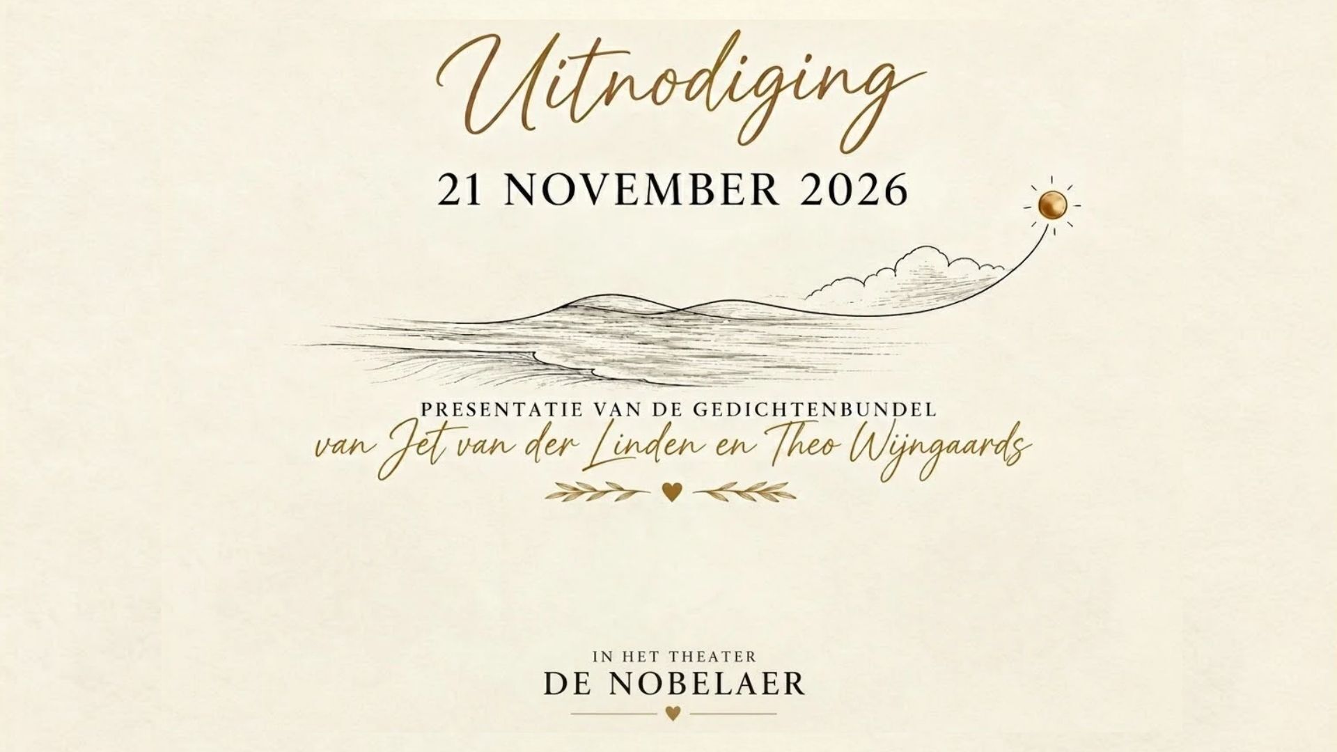 Boekpresentatie gedichtenbundel