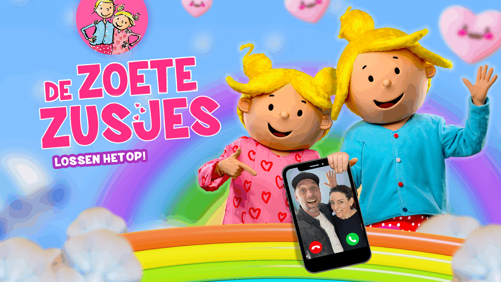 De zoete zusjes lossen het op! (3+)