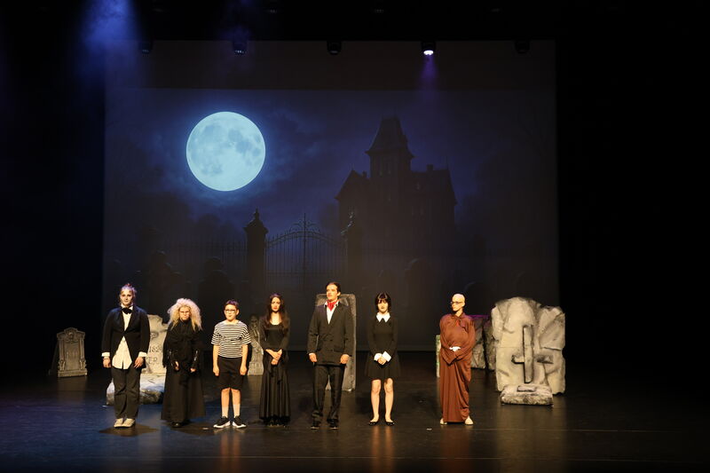 IMG_0818Open dagen kunsteducatie 2025 - De familie Addams 01 - De Nobelaer