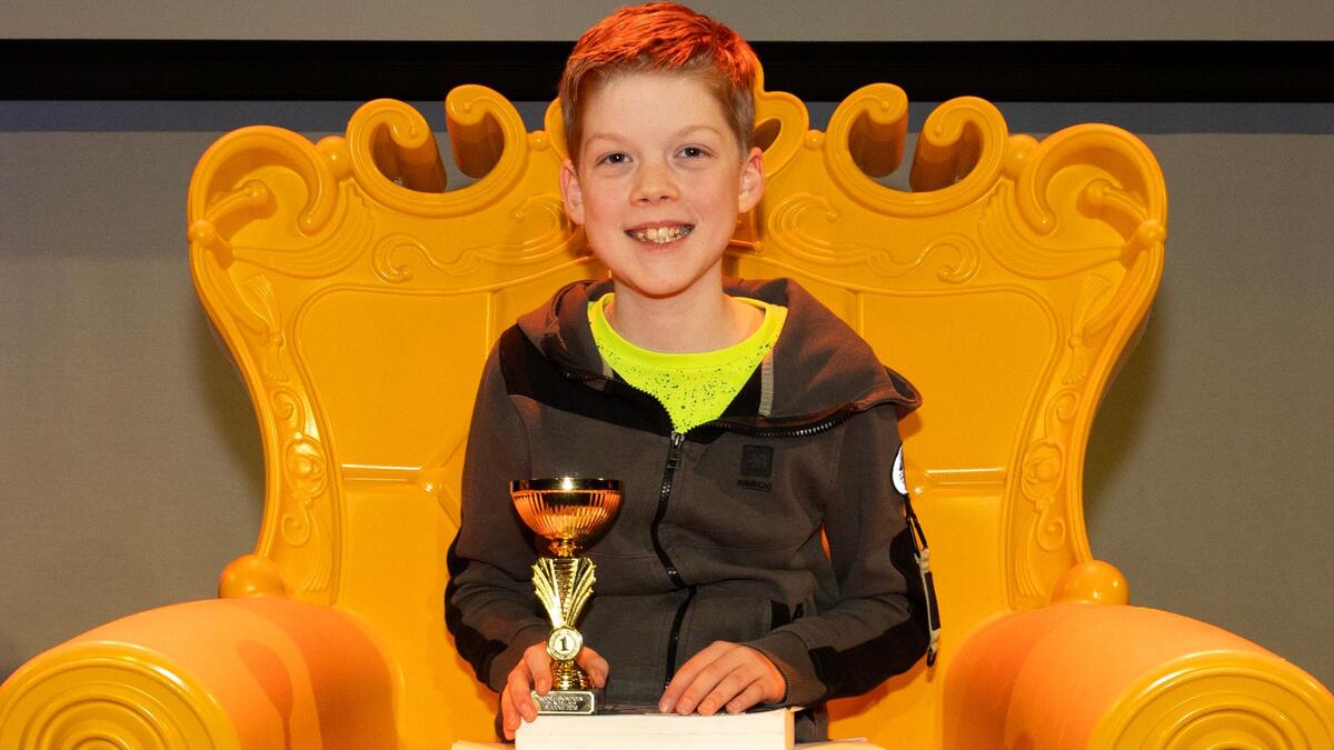 Jens Boeren is de winnaar van Read2Me! voorleeswedstrijd.