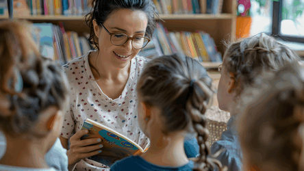 Leesclub van leesbevorderaars