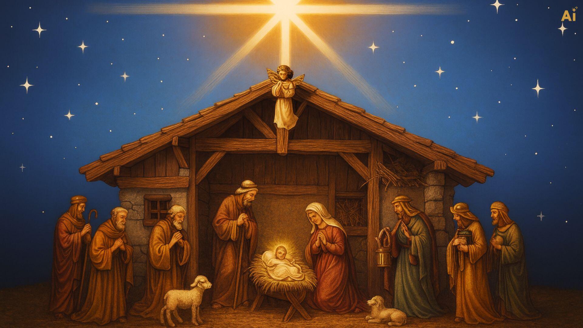 Lezing: De geboorte van de kerststal