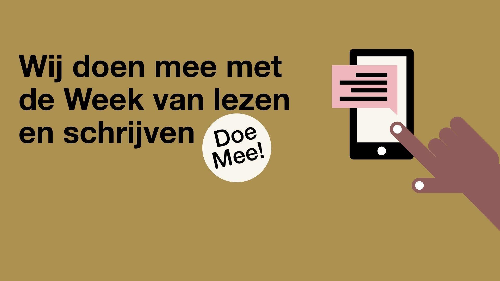 Maand van lezen en schrijven