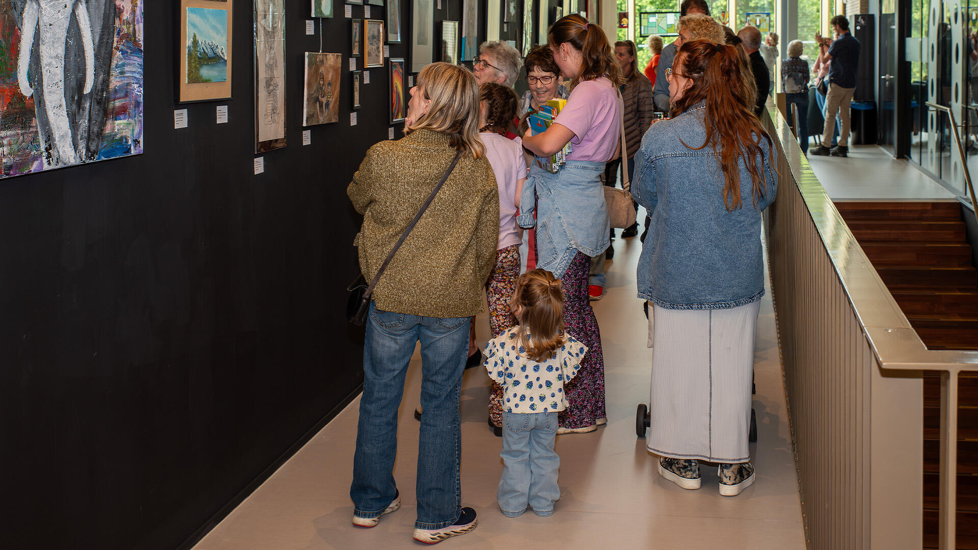 Opening expositie kunsteducatie