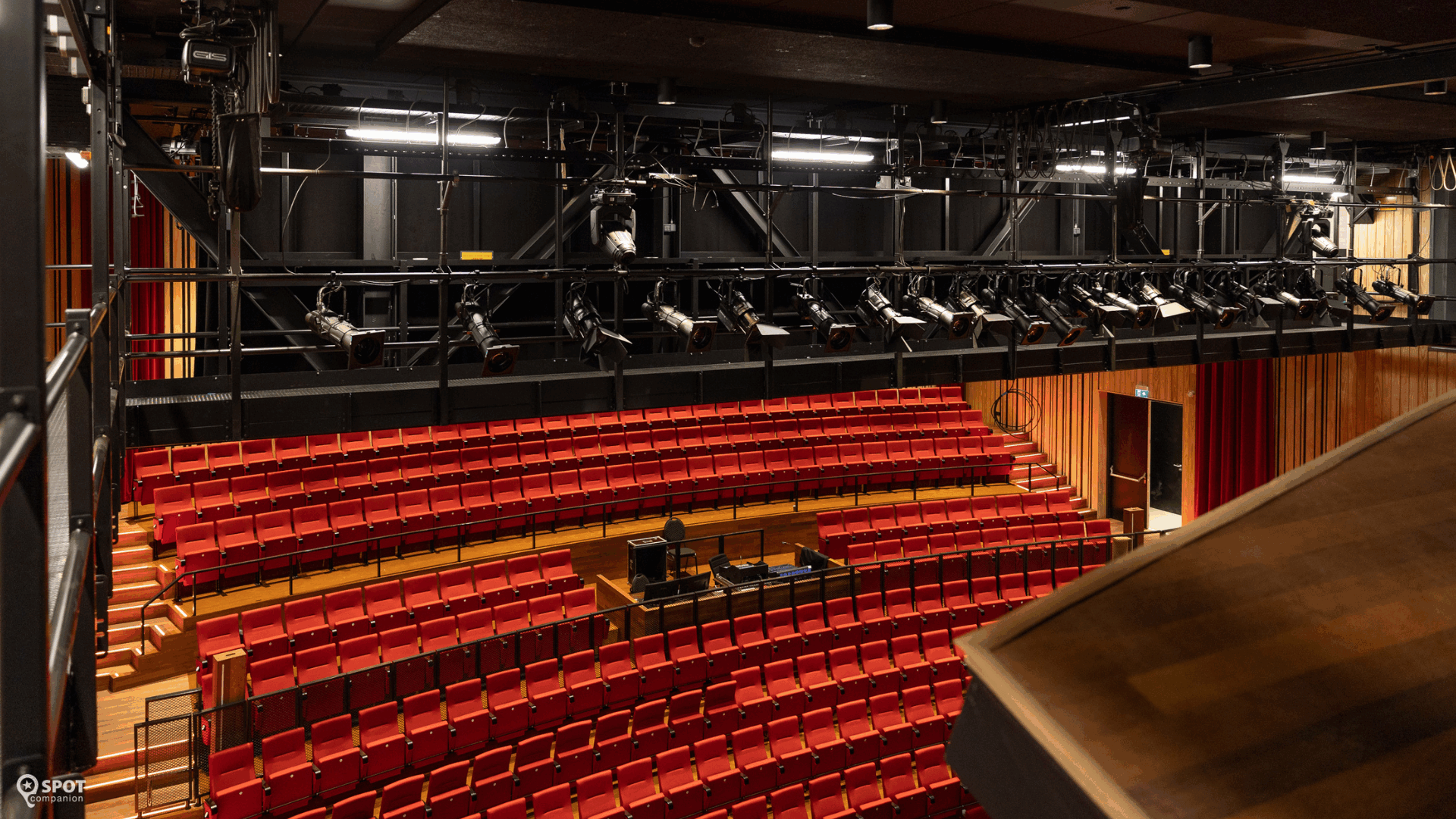 Rondleiding theaterzaal techniek