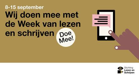 Week van lezen en schrijven
