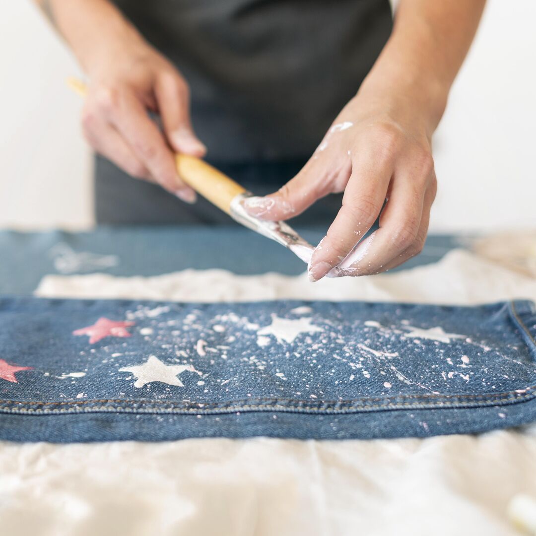 Workshop textiel verven